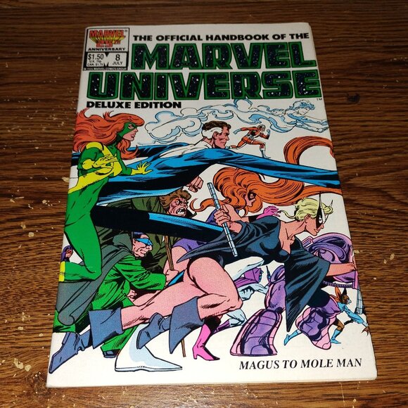 Official Handbook of Marvel Universe Deluxe #8 Magus to Mole-Man - Picture 1 of 3
